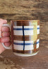 Hand Painted Stoneware Vintage Mug