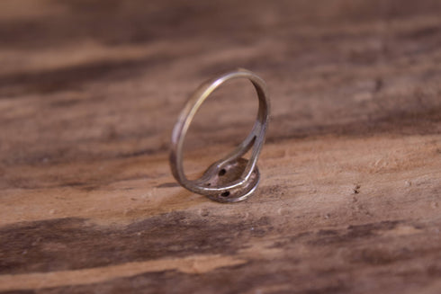 Sand Dollar Ring - Sterling Silver Size 7