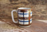 Hand Painted Stoneware Vintage Mug