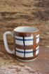 Hand Painted Stoneware Vintage Mug
