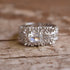 Vintage Rhinestone Ring Size 9.5