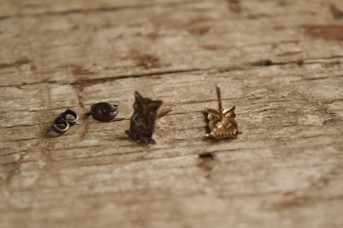 Owl Stud Earrings