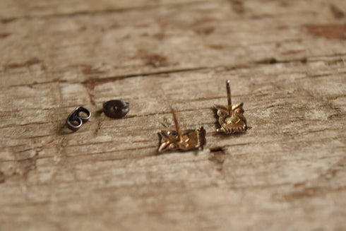 Owl Stud Earrings