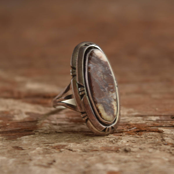 Size 7 vintage wild horse ring
