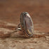 Size 7 vintage wild horse ring