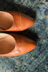 Tan Leather pumps Size 6.5