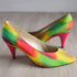 Rainbow 1980's Pumps by Bruno Magli Size 8