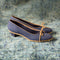 Navy Blue Kitten Heels Size 8 Slim