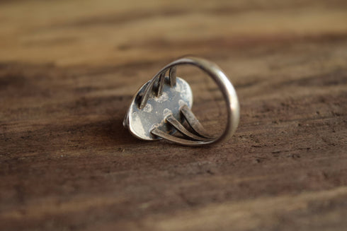 Size 7 Marquise Green Stone Ring