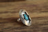 Shadowbox Turquoise ring - Size 7