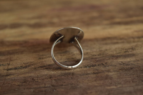 Shadowbox Turquoise ring - Size 7