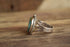 Round Turquoise Ring - Size 9 1/2