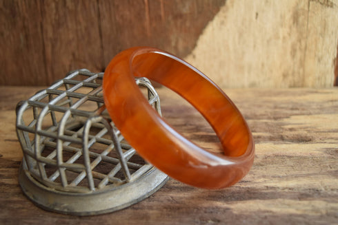 Rootbeer Bakelite Bangle Bracelets - You Pick