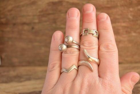 Vintage Sterling Silver Rings - You Pick