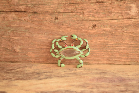 Vintage Jelly Belly Crab Brooch
