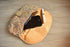 Vintage Clutch - Everyday Clutch for all occasions - Neutral blue and gold print clutch by Stylemark - Made in the USA