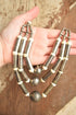 Three Ball Statement Necklace - Bohemian Vintage