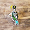 Bird Shaped Ring - Size 6.5 Mexico Sterling - Parrot Shaped Ring