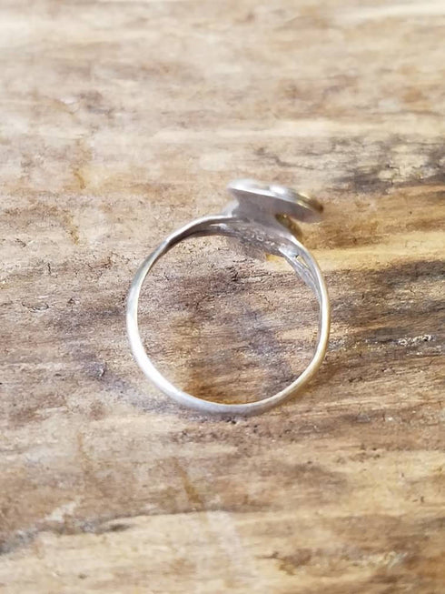 Bird Shaped Ring - Size 6.5 Mexico Sterling - Parrot Shaped Ring