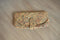 Vintage Clutch - Everyday Clutch for all occasions - Neutral blue and gold print clutch by Stylemark - Made in the USA