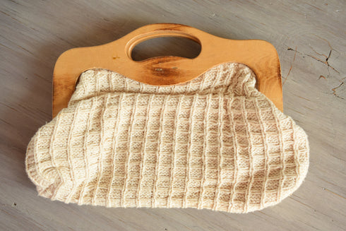 Knit Handbag Clutch