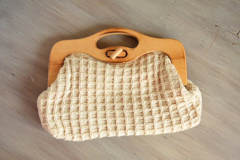 Knit Handbag Clutch