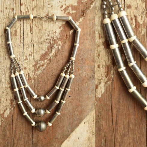 Bohemian Chunky Ball Necklace