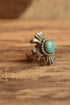 Sand Cast Turquoise Ring - Size 6
