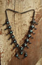 Turquoise Squash Blossom Necklace - Native American