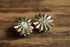 Metal Pom Pom Stud Earrings