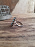 Turquoise cluster ring size 9 1/2 onyx center