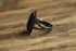 Dark Onyx Oval Ring Size 7 3/4