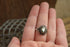 Abalone Shell Ring - Size 8 Mexican Silver