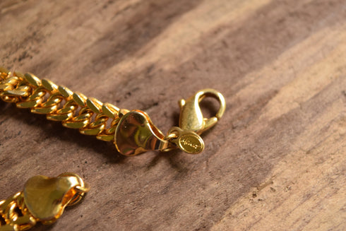 Golden Monet Chain Bracelet