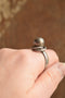 Modernist Ball Ring Size 9 with rings