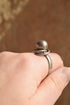 Modernist Ball Ring Size 9 with rings
