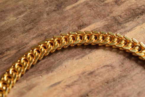 Golden Monet Chain Bracelet