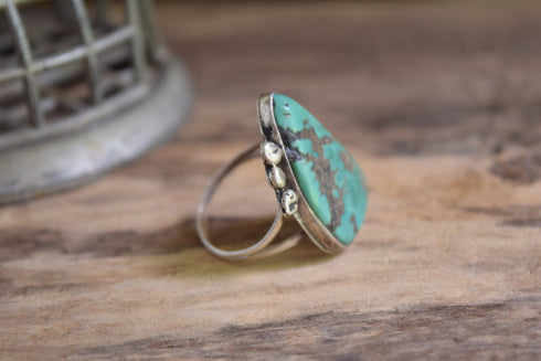 Turquoise Ring Size 10 1/2