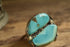 Dual Turquoise Ring - Size 9 3/4