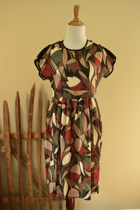 Tulip Dress - 1980s vintage