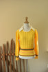 Collared Yellow Vintage Sweater