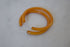 Butterscotch Hoop Earrings - Thin Bakelite Hoops