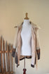 Belted Wool Coat - Small 1970's Ice Wool Neutral Coat - Made in Iceland