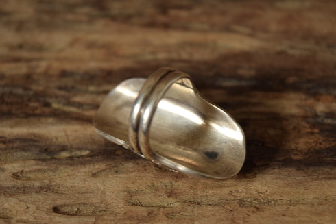 Sterling Silver Native Ring - Size 5 1/2