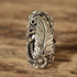 Sterling Silver Native American Shield Ring size 5.5