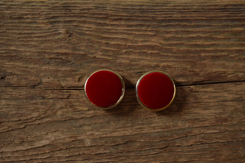 Red Velvet Earrings