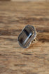 Rectangle Agate Ring Size 7 3/4