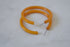 Butterscotch Hoop Earrings - Thin Bakelite Hoops