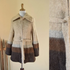 Belted Wool Coat - Small 1970's Ice Wool Neutral Coat - Made in Iceland