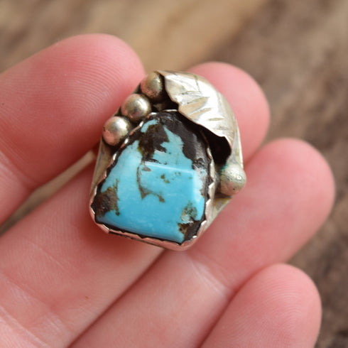Size 8 Turquoise Ring